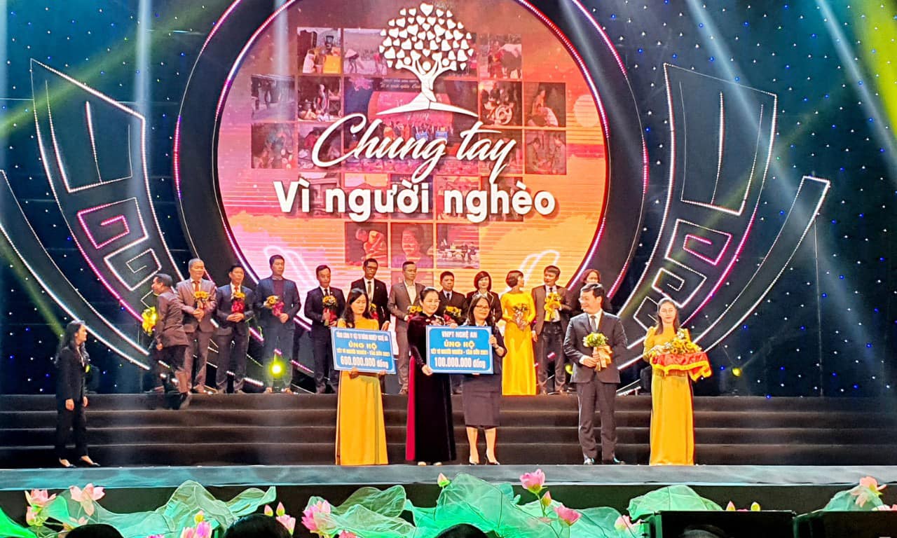 Chung tay Tết vì người nghèo Xuân Tân Sửu 2021" của địa bàn VNPT Nghệ An Chung tay Tết vì người nghèo Xuân Tân Sửu 2021" của địa bàn VNPT Nghệ An